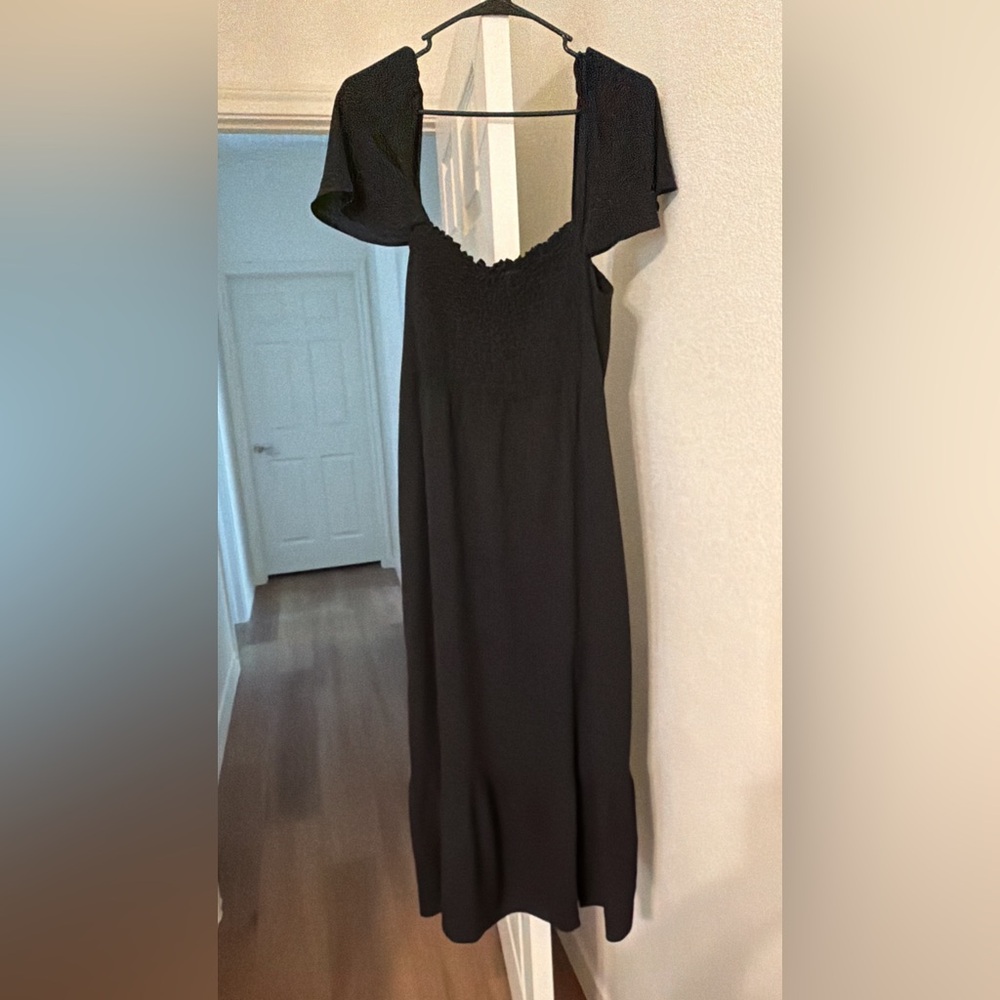 Show Me Your Mumu Black Midi Dress